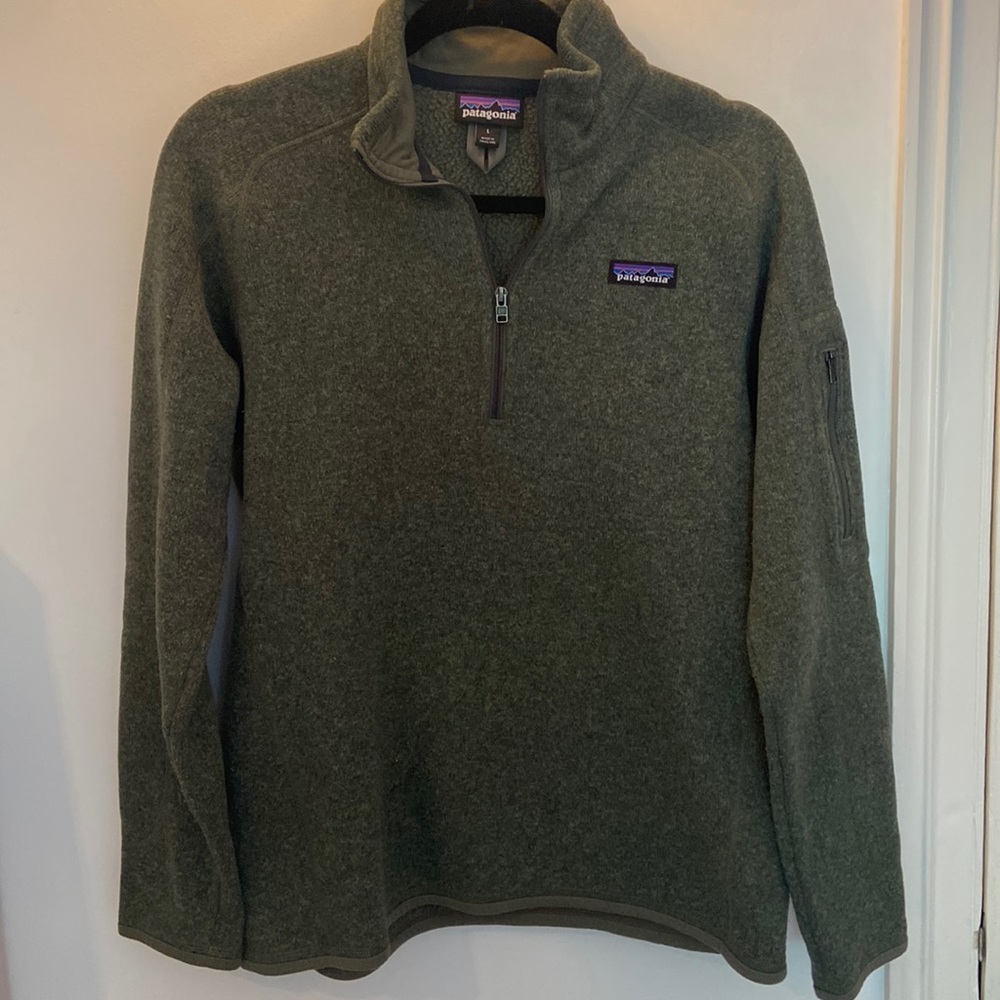 PATAGONIA Men's Green Better Sweater® 1/4-Zip Fleece